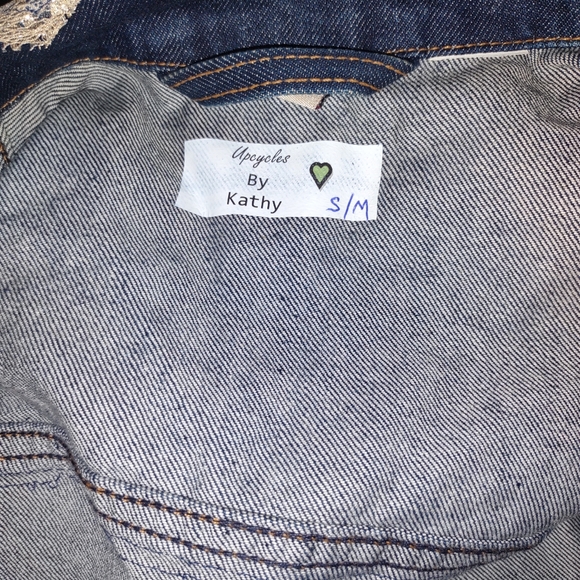 Upcycle Jean Jacket Med - Picture 7 of 7